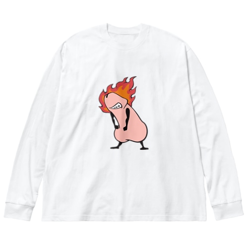 Eddie Funky Dick - Angry Big Long Sleeve T-Shirt