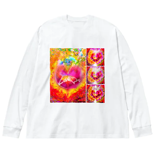 エンジェル👼ハート💖 Big Long Sleeve T-Shirt