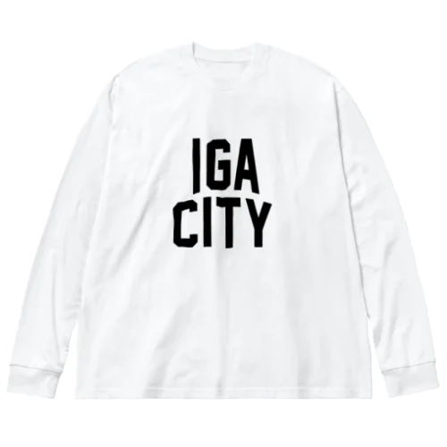伊賀市 IGA CITY ビッグシルエットロングスリーブTシャツ
