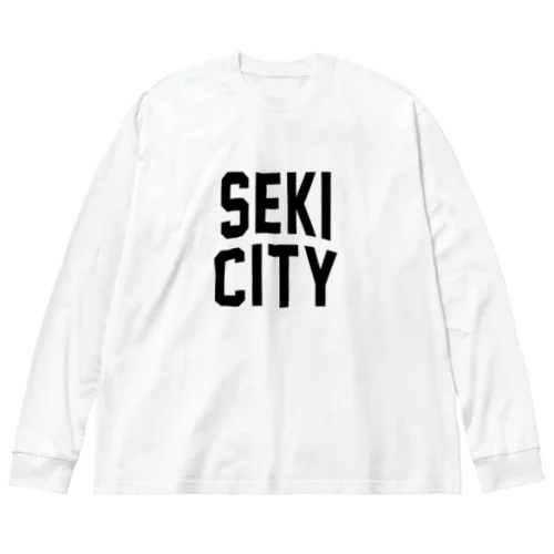 関市 SEKI CITY ビッグシルエットロングスリーブTシャツ