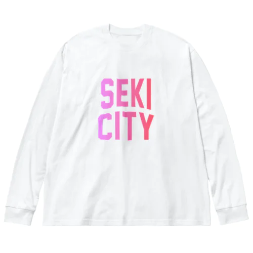 関市 SEKI CITY ビッグシルエットロングスリーブTシャツ