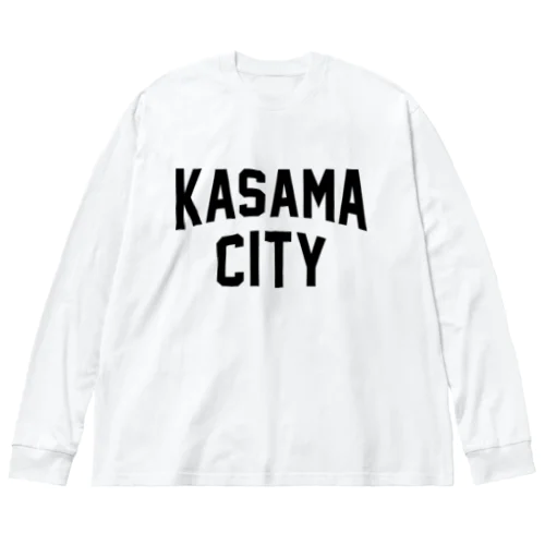 笠間市 KASAMA CITY ビッグシルエットロングスリーブTシャツ