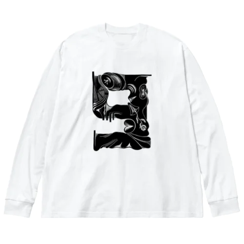 No.9 ビッグシルエットロングスリーブTシャツ