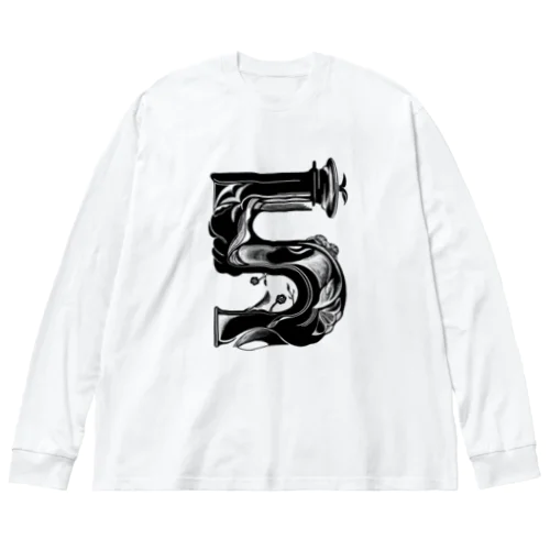 No.5 ビッグシルエットロングスリーブTシャツ