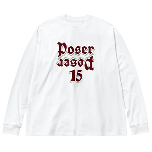 Poser Poser ビッグシルエットロングスリーブTシャツ