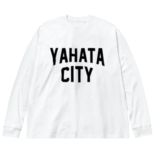 八幡市 YAHATA CITY ビッグシルエットロングスリーブTシャツ