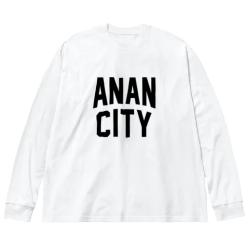 阿南市 ANAN CITY ビッグシルエットロングスリーブTシャツ