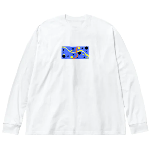 うみうし ぶるーさん。 Big Long Sleeve T-Shirt