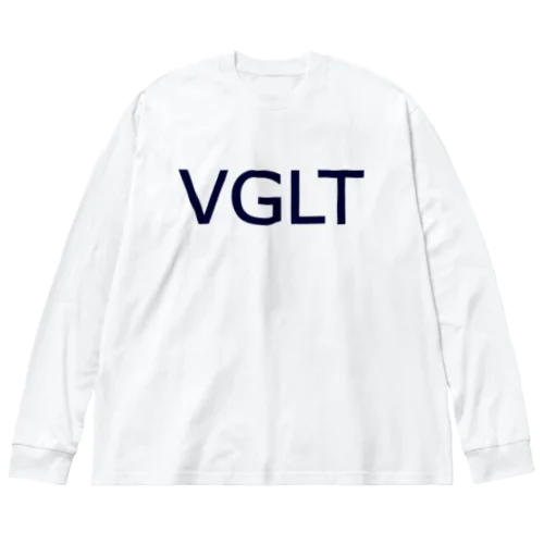 VGLT for 米国株投資家 ビッグシルエットロングスリーブTシャツ