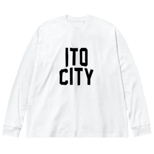 伊東市 ITO CITY ビッグシルエットロングスリーブTシャツ