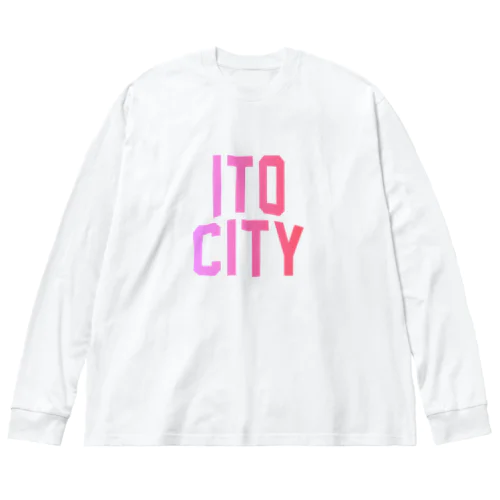 伊東市 ITO CITY Big Long Sleeve T-Shirt