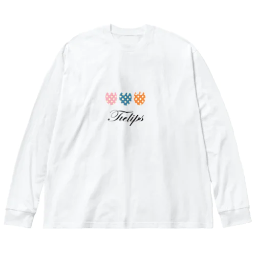 Tulips ビッグシルエットロングスリーブTシャツ