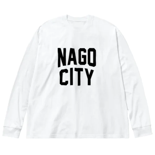 名護市 NAGO CITY Big Long Sleeve T-Shirt