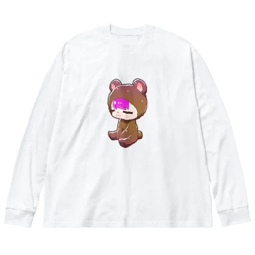 シカくん ビッグシルエットロングスリーブTシャツ