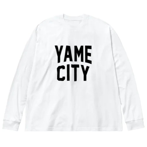 八女市 YAME CITY ビッグシルエットロングスリーブTシャツ