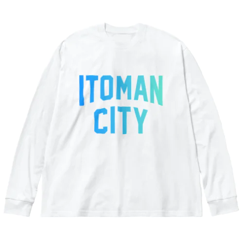糸満市 ITOMAN CITY Big Long Sleeve T-Shirt