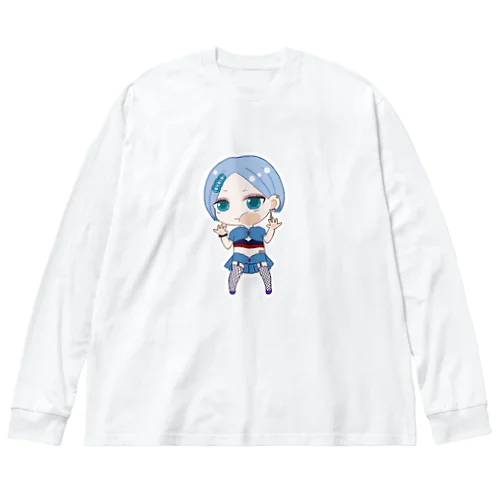 ちびラムネちゃん ビッグシルエットロングスリーブTシャツ