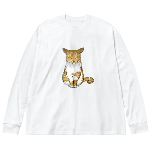 居眠り Big Long Sleeve T-Shirt