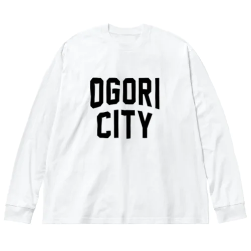 小郡市 OGORI CITY ビッグシルエットロングスリーブTシャツ