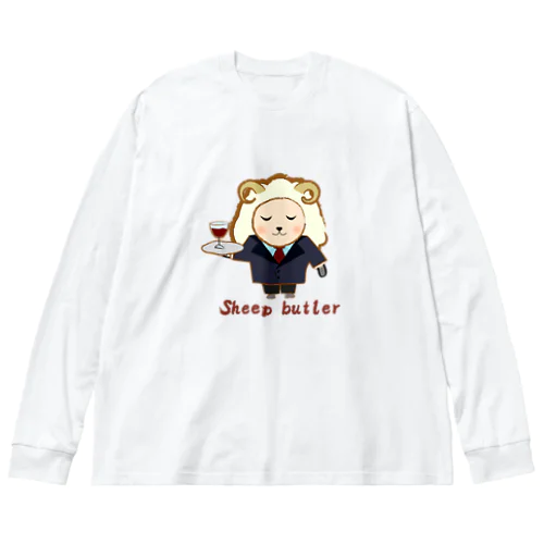 羊執事 Big Long Sleeve T-Shirt