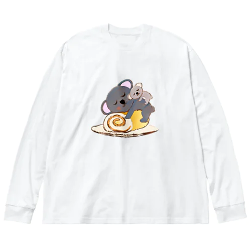 コアラのロールケーキ ビッグシルエットロングスリーブTシャツ