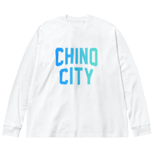 茅野市 CHINO CITY ビッグシルエットロングスリーブTシャツ