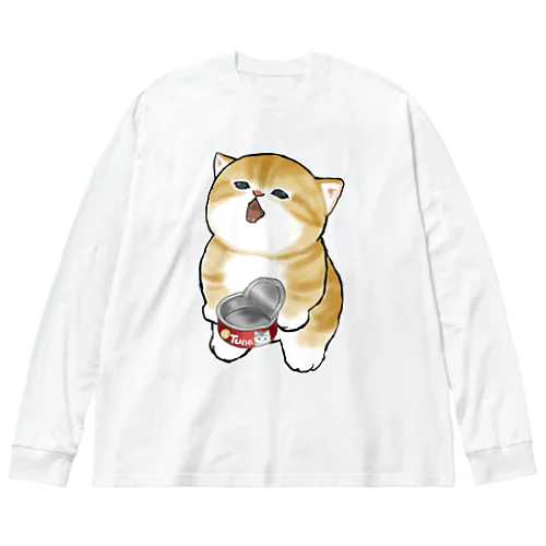 ごはんちょーだい ビッグシルエットロングスリーブTシャツ