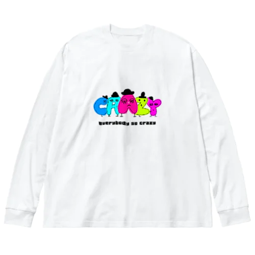 SO CRAZY Big Long Sleeve T-Shirt