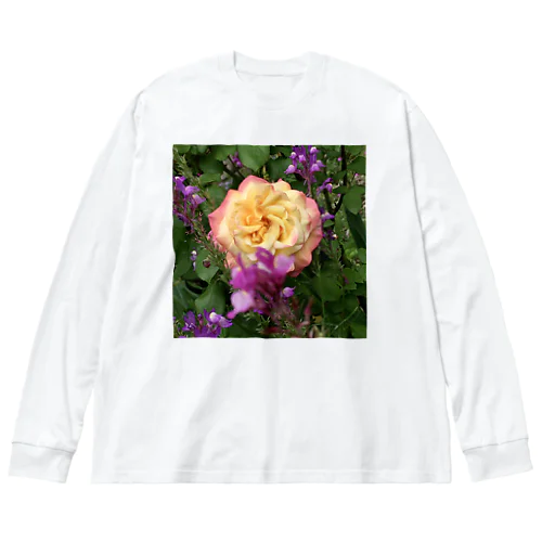 バラ🌹 ビッグシルエットロングスリーブTシャツ