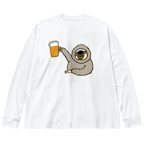 なまけものビール Big Long Sleeve T-Shirt