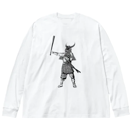 野球侍 ビッグシルエットロングスリーブTシャツ