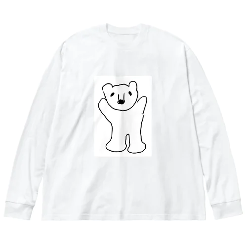 くまクマ Big Long Sleeve T-Shirt