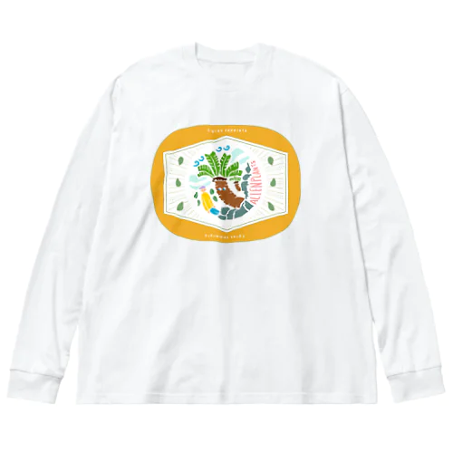 Cycas revoluta ビッグシルエットロングスリーブTシャツ