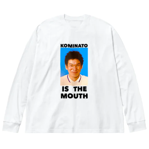 コミナトイズザマウス ビッグシルエットロングスリーブTシャツ