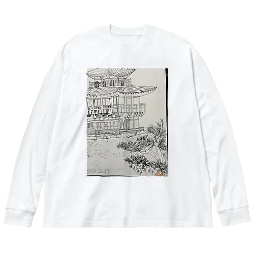 金閣寺 Big Long Sleeve T-Shirt