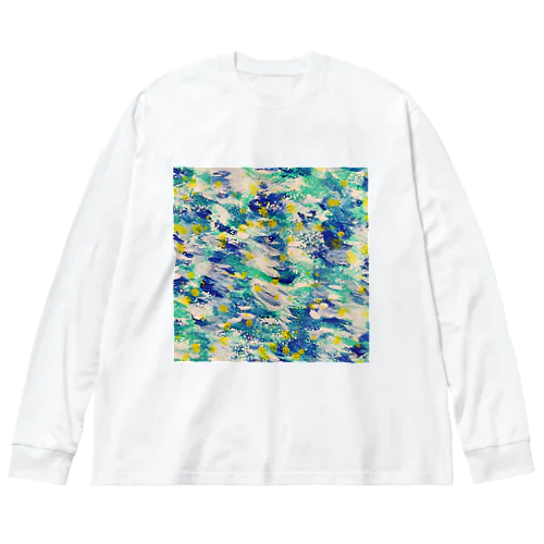 Fish ビッグシルエットロングスリーブTシャツ