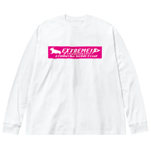 エクストリーム×ウェルシュコーギー・ペンブローク ビッグシルエットロングスリーブTシャツ