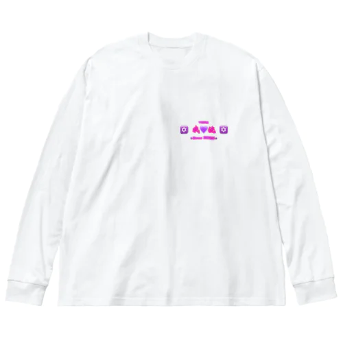 【公式】team我流 グッズ ビッグシルエットロングスリーブTシャツ