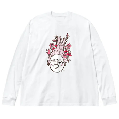 ねぐせの人 Big Long Sleeve T-Shirt