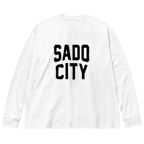 佐渡市 SADO CITY Big Long Sleeve T-Shirt