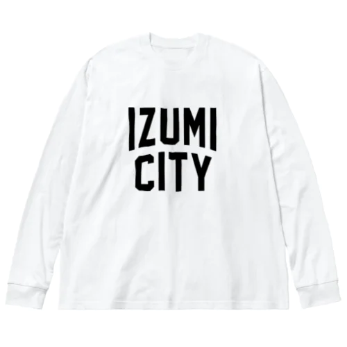 出水市 FLOOD CITY Big Long Sleeve T-Shirt