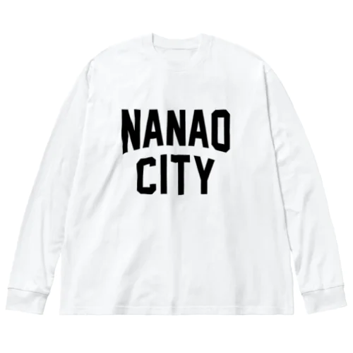 七尾市 NANAO CITY ビッグシルエットロングスリーブTシャツ