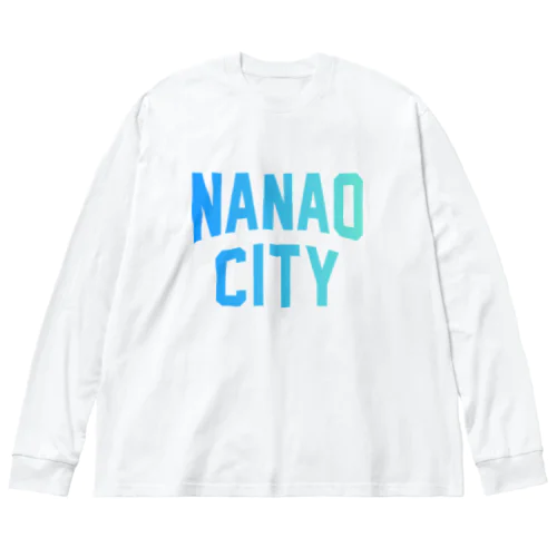 七尾市 NANAO CITY ビッグシルエットロングスリーブTシャツ