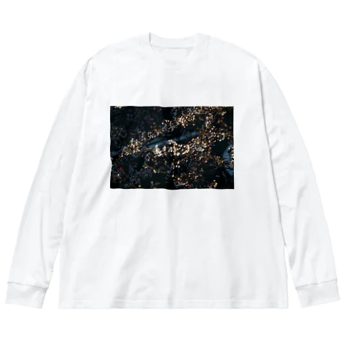 桜と光 Big Long Sleeve T-Shirt