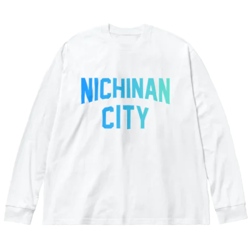 日南市 NICHINAN CITY Big Long Sleeve T-Shirt