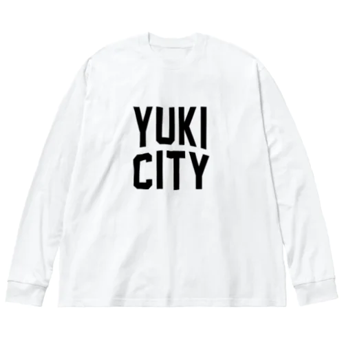 結城市 YUKI CITY ビッグシルエットロングスリーブTシャツ