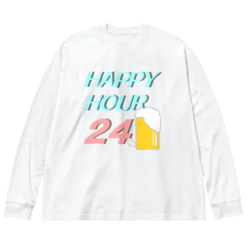 HAPPY HOUR24 ビッグシルエットロングスリーブTシャツ