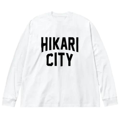 光市 HIKARI CITY ビッグシルエットロングスリーブTシャツ