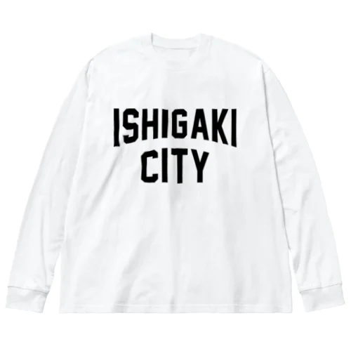 石垣市 ISHIGAKI CITY ビッグシルエットロングスリーブTシャツ