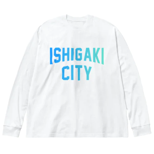 石垣市 ISHIGAKI CITY ビッグシルエットロングスリーブTシャツ